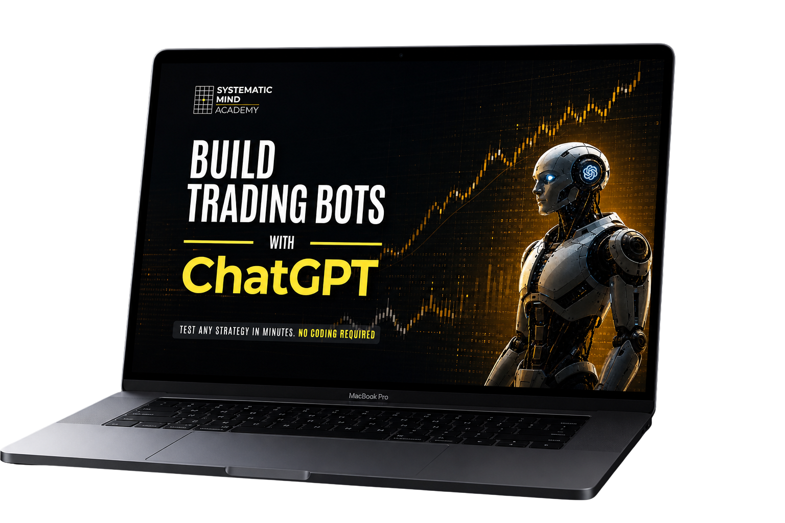 Build Trading Bots with ChatGPT course mockup